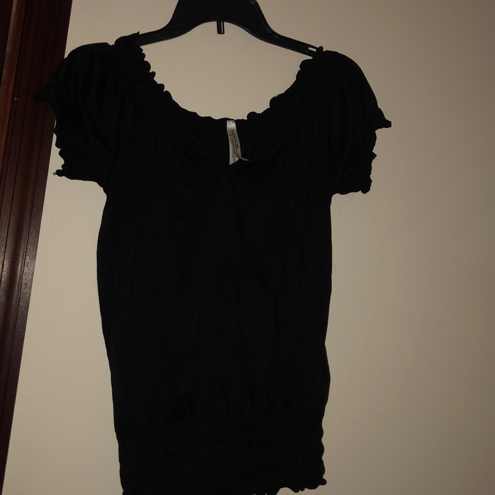 Off the shoulder shirt